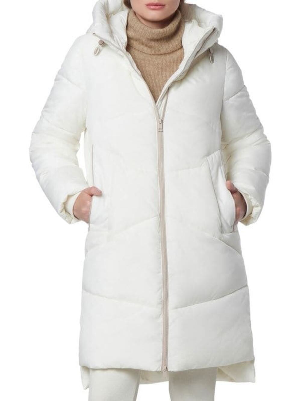 NWT ANDREW MARC Baisley Relaxed Fit Puffer Jacket M
